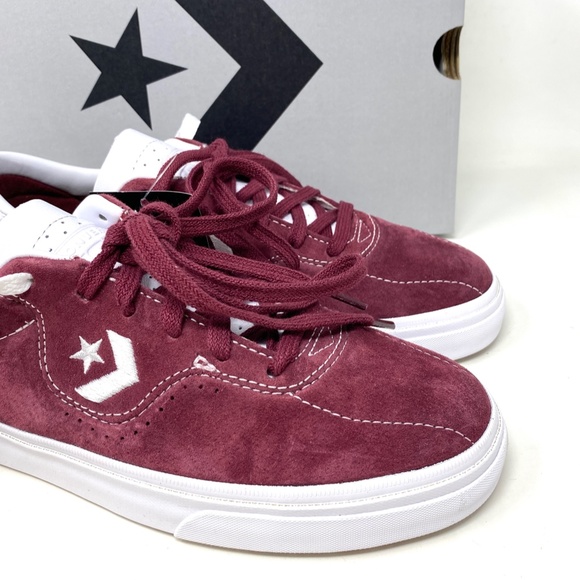 Converse CONS Louie Lopez Pro OX Low Top Bordeaux Suede Women's Sneakers 171329C - Picture 7 of 11